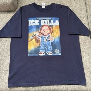 Chucky Horror Iced Killa Rap T-shirt Men’s Sz 2XL